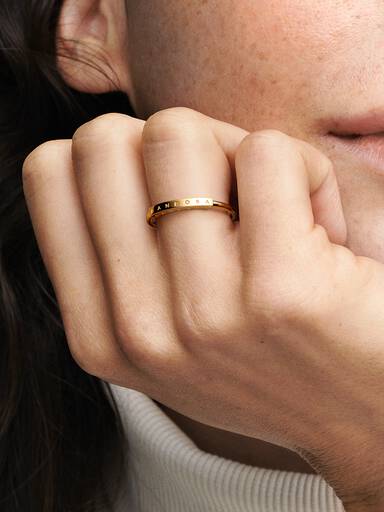 FINAL SALE - Pandora Signature I-D Ring