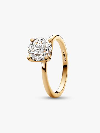 Pandora Era 14k Gold Lab-grown Diamond Ring - Image 2
