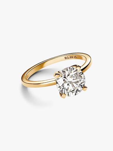 Pandora Era 14k Gold Lab-grown Diamond Ring - Image 3