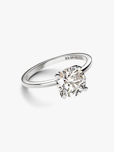 Pandora Era 14k White Gold Lab-grown Diamond Ring - Image 3