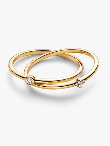 Pandora Era Lab-Grown Diamond Crossover Ring - Image 2