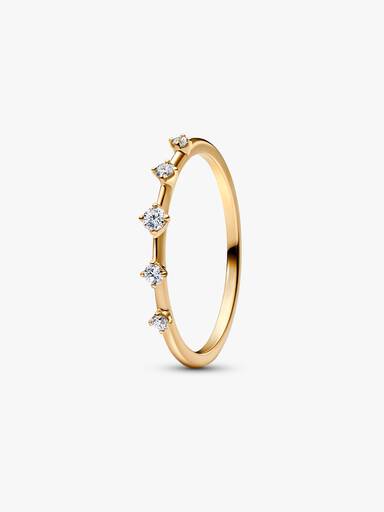Pandora Era Lab-Grown Diamond Station Ring - Image 2