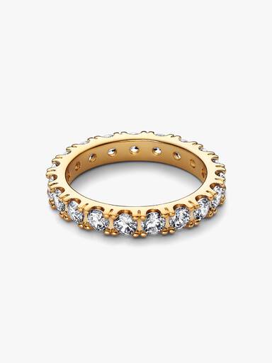 Sparkling Row Eternity Ring - Image 6