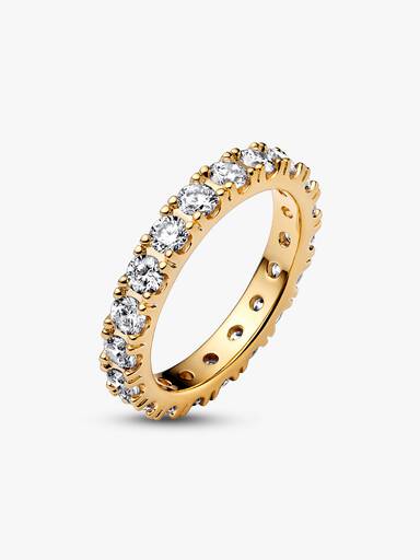 Sparkling Row Eternity Ring - Image 4
