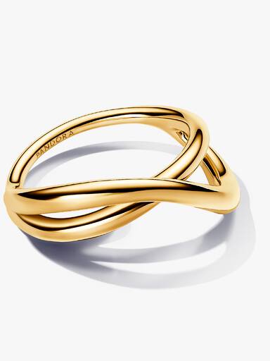 Organically Shaped Infinity Ring - Image 3