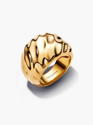 Rippled Statement Ring - Image 2