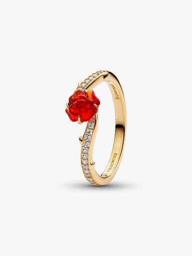 Disney Beauty and the Beast Enchanted Rose Ring - Image 2