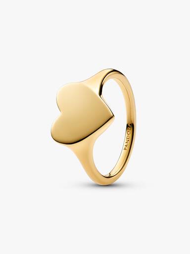 Engravable Heart Ring - Image 2