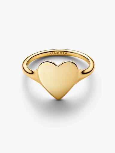 Engravable Heart Ring - Image 6