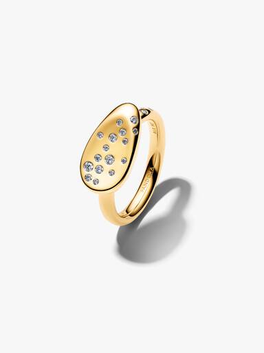 Medium Stone-Set Oval Signet Ring - Image 2