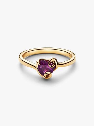 Disney The Nightmare Before Christmas Sally Purple Heart Ring - Image 3