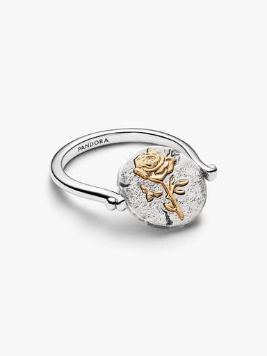 Rose Reversible Medallion Ring - Image 3