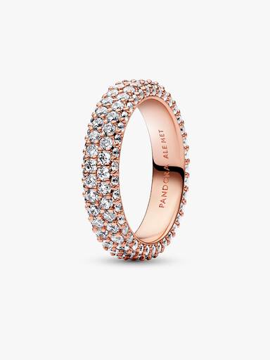Pandora Timeless Pavé Double-row Ring - Image 2