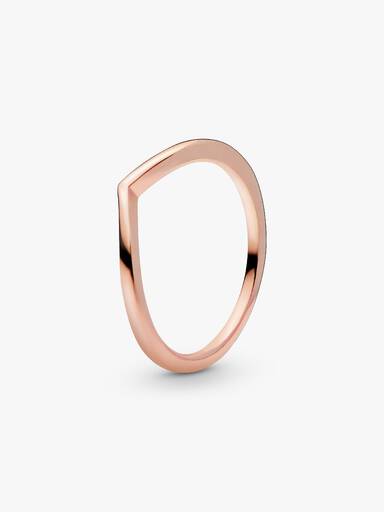 Polished Wishbone Ring - Image 2