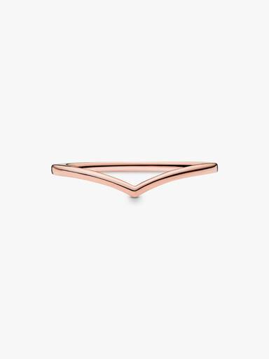 Polished Wishbone Ring - Image 5