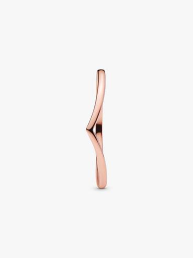 Polished Wishbone Ring - Image 4