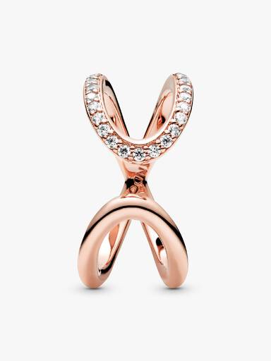 FINAL SALE - Wrapped Open Infinity Ring - Image 5