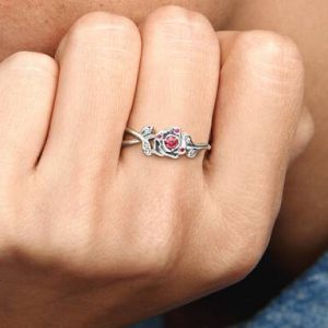 Disney Beauty and the Beast Rose Ring