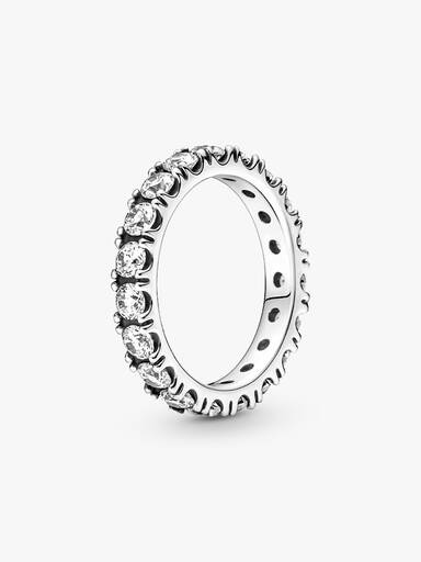 Sparkling Row Eternity Ring - Image 2