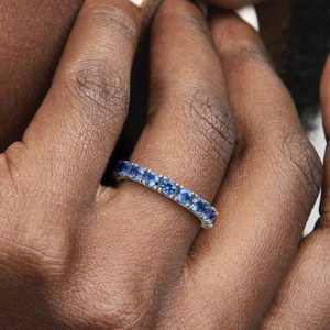 FINAL SALE - Sparkling Row Eternity Ring