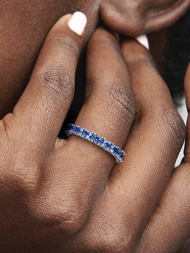 FINAL SALE - Sparkling Row Eternity Ring