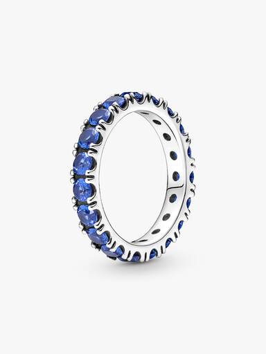 FINAL SALE - Sparkling Row Eternity Ring - Image 2