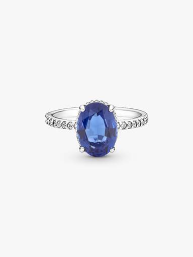 FINAL SALE - Sparkling Statement Halo Ring - Image 4