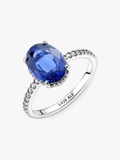 FINAL SALE - Sparkling Statement Halo Ring - Image 5