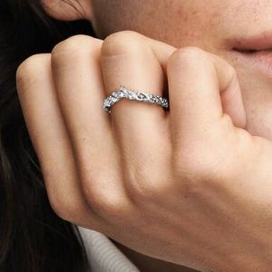 FINAL SALE - Regal Swirl Tiara Ring
