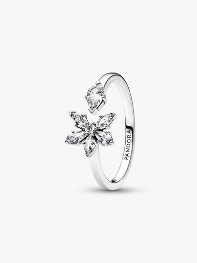 Sparkling Herbarium Cluster Open Ring - Image 2