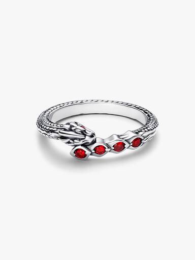 FINAL SALE - Game of Thrones Dragon Sparkling Ring - Image 4