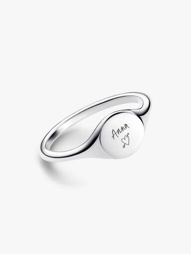Engravable Signet Ring - Image 3
