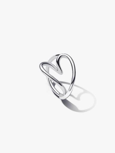 Organically Shaped Heart Ring - Image 2