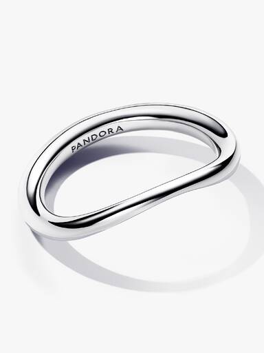 Organically Shaped Band Ring - Image 4