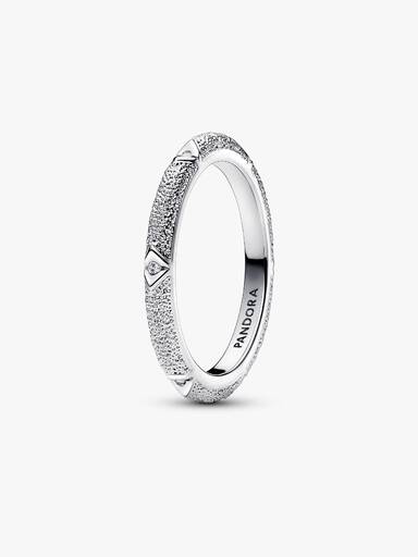 FINAL SALE - Texture & Stones Ring - Image 2