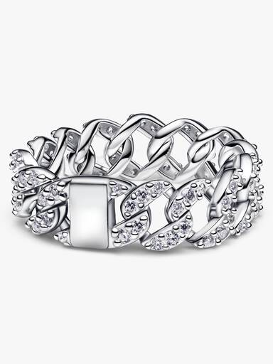 Pavé Cuban Chain Ring - Image 4