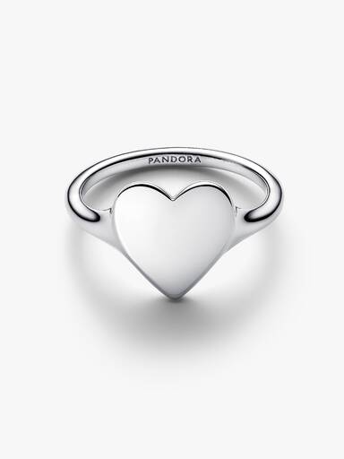 Engravable Heart Ring - Image 6