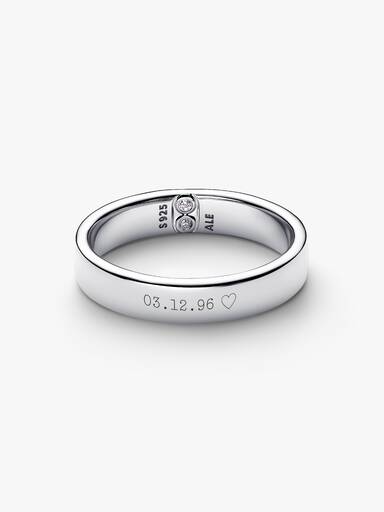 Engravable Classic Band Ring - Image 3