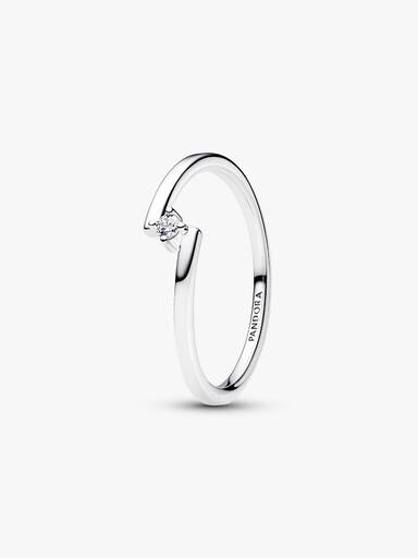 Split Solitaire Ring - Image 2