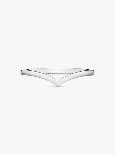Polished Wishbone Ring - Image 6