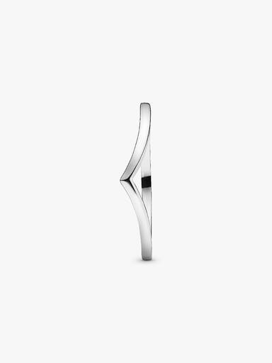 Polished Wishbone Ring - Image 4