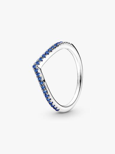 Pandora Timeless Wish Sparkling Blue Ring - Image 2