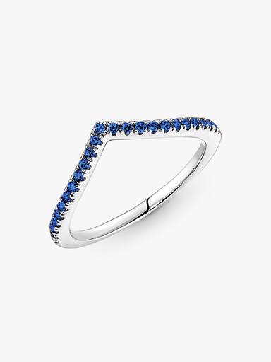 Pandora Timeless Wish Sparkling Blue Ring - Image 6