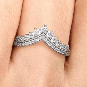 Princess Wishbone Ring