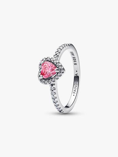 Pink Heart to Hearts Ring Set - Image 2