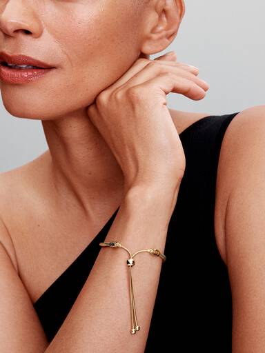 Snake Chain Slider Bracelet - Image 3