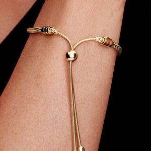 Snake Chain Slider Bracelet