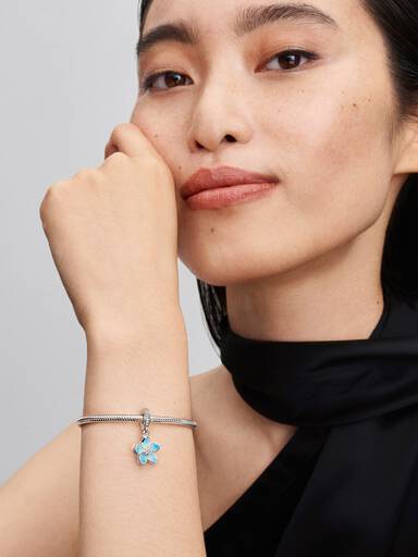 Blue Blossom Dangle Charm - Image 3