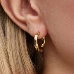Twisted Hoop Earrings