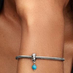 FINAL SALE - Turquoise-colored Dangle Charm